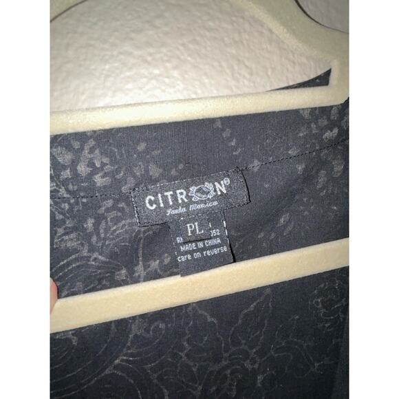 Citron Santa Monica Professional Old Money Scandi Silk Linen Cover Jacket Top - Picture 7 of 9